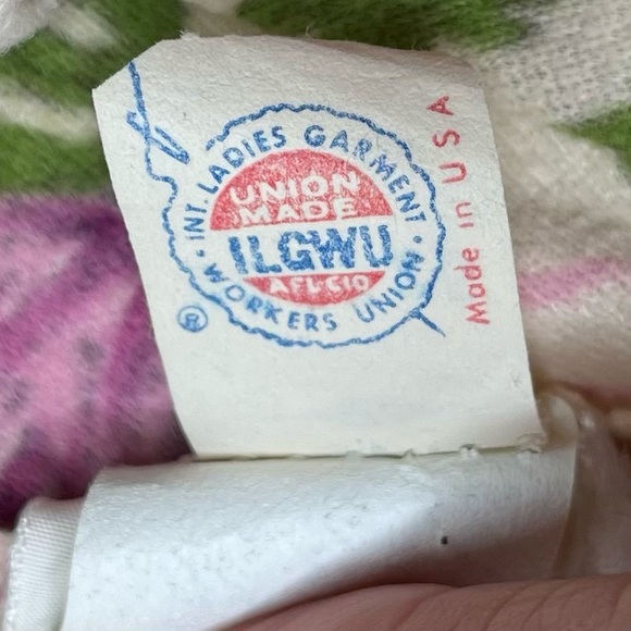 Vintage 70s This Is Yours San Francisco Butterfly Print Maxi Dress ILGWU Size XS - Picture 8 of 15